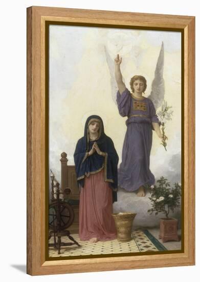 The Annunciation-William Adolphe Bouguereau-Framed Premier Image Canvas