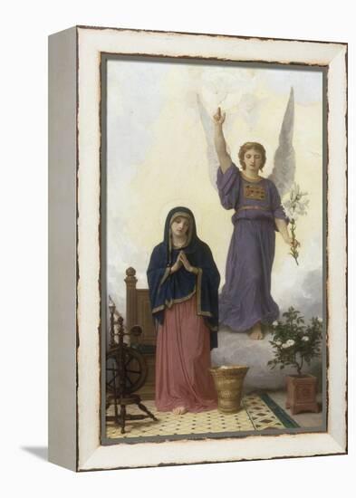 The Annunciation-William Adolphe Bouguereau-Framed Premier Image Canvas