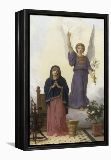 The Annunciation-William Adolphe Bouguereau-Framed Premier Image Canvas