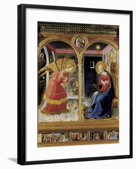 The Annunciation-Fra Angelico-Framed Art Print