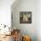 The Annunciation-Fra Angelico-Framed Stretched Canvas displayed on a wall