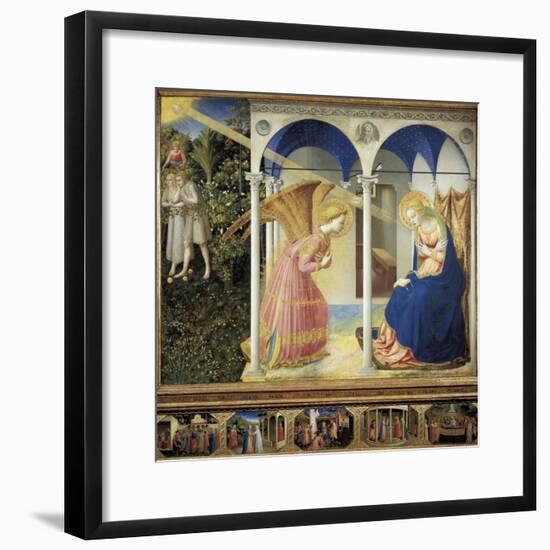 The Annunciation-Fra Angelico-Framed Art Print