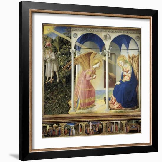 The Annunciation-Fra Angelico-Framed Art Print