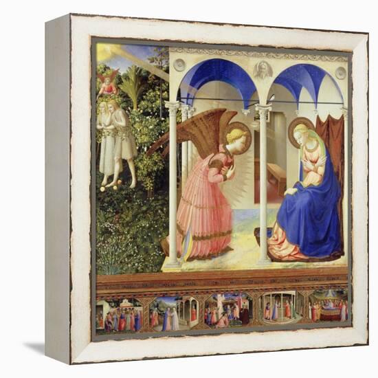 The Annunciation-Fra Angelico-Framed Premier Image Canvas