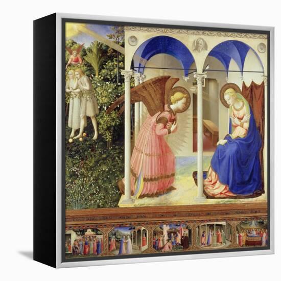 The Annunciation-Fra Angelico-Framed Premier Image Canvas