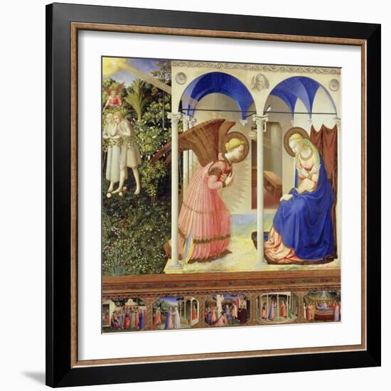 The Annunciation-Fra Angelico-Framed Giclee Print