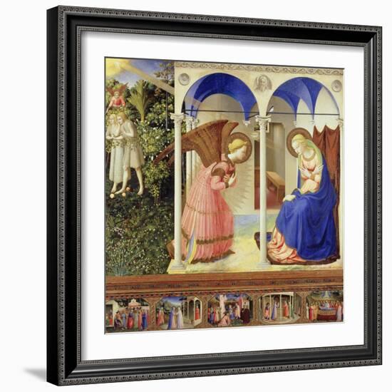 The Annunciation-Fra Angelico-Framed Giclee Print