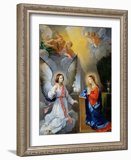 The Annunciation-Guido Reni-Framed Giclee Print