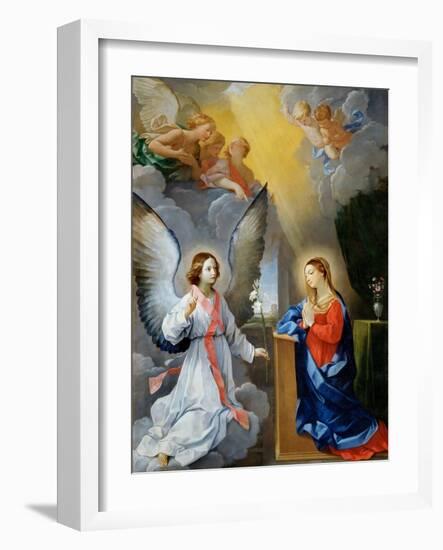 The Annunciation-Guido Reni-Framed Giclee Print