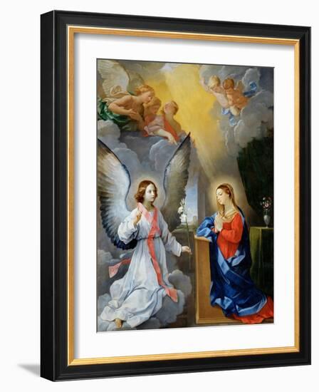 The Annunciation-Guido Reni-Framed Giclee Print