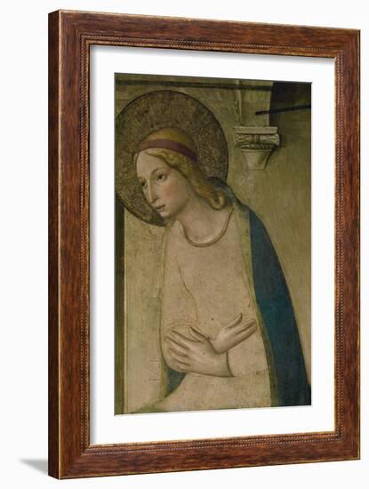 The Annunciation-Fra Angelico-Framed Giclee Print