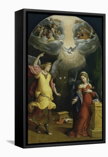 The Annunciation-Garofalo-Framed Premier Image Canvas