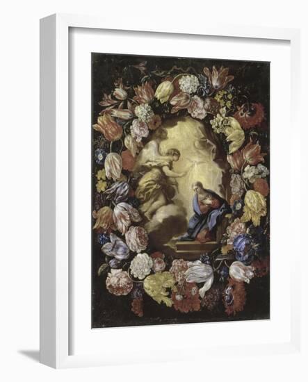 The Annunciation-Carlo Maratti-Framed Giclee Print