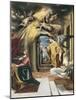 The Annunciation-El Greco-Mounted Art Print