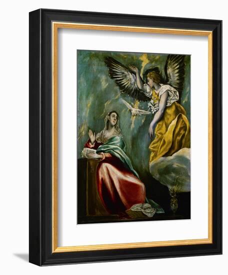 The Annunciation-El Greco-Framed Giclee Print