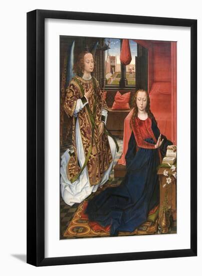 The Annunciation-Rogier van der Weyden-Framed Art Print