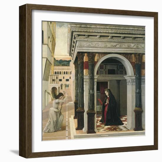 The Annunciation-Gentile Bellini-Framed Giclee Print