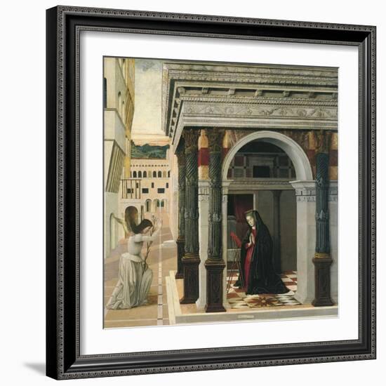 The Annunciation-Gentile Bellini-Framed Giclee Print