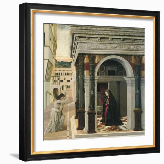 The Annunciation-Gentile Bellini-Framed Giclee Print