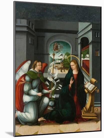 The Annunciation-Andrés de Melgar-Mounted Giclee Print