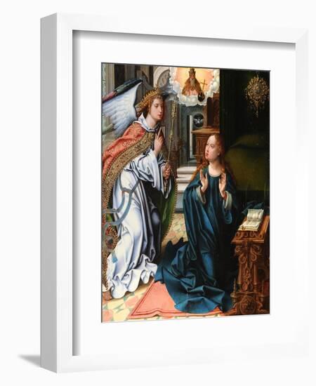 The Annunciation-Pieter Coecke Van Aelst the Elder-Framed Giclee Print