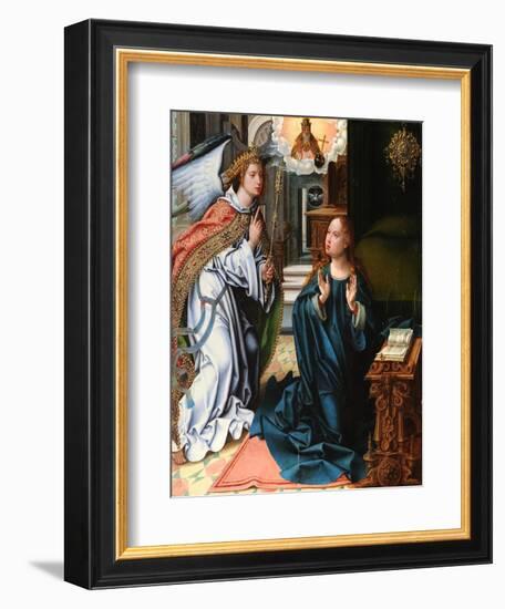 The Annunciation-Pieter Coecke Van Aelst the Elder-Framed Giclee Print