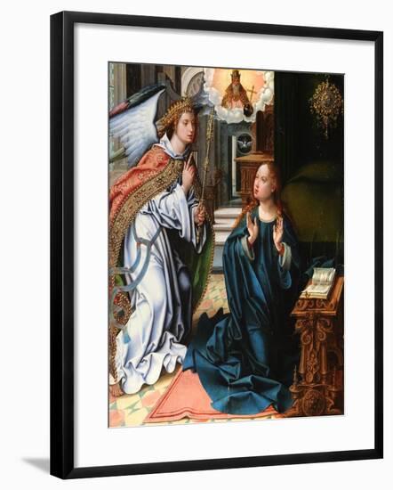 The Annunciation-Pieter Coecke Van Aelst the Elder-Framed Giclee Print