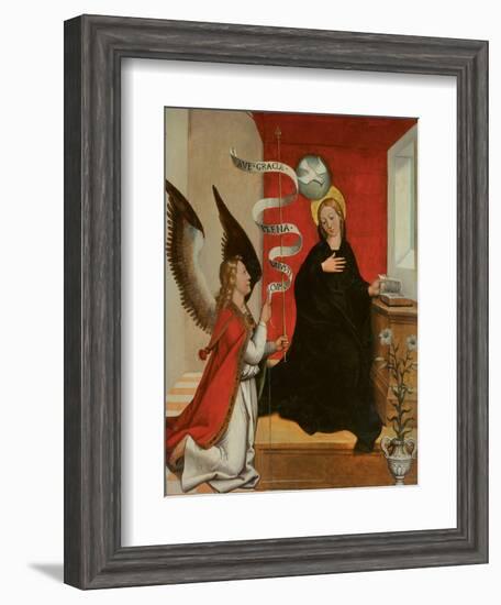 The Annunciation-Francisco de Comontes-Framed Giclee Print