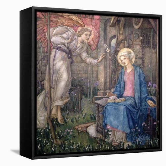 The Annunciation-Edward Reginald Frampton-Framed Premier Image Canvas