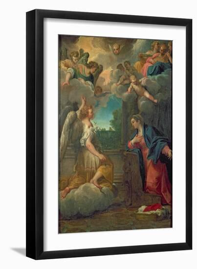 The Annunciation-Agostino Carracci-Framed Giclee Print