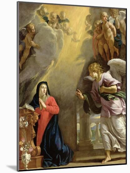The Annunciation-Philippe De Champaigne-Mounted Giclee Print