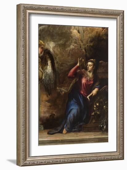 The Annunciation-Titian (Tiziano Vecelli)-Framed Giclee Print