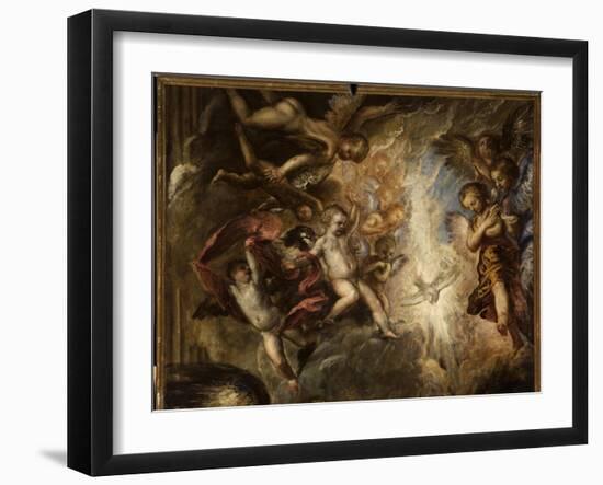 The Annunciation-Titian (Tiziano Vecelli)-Framed Giclee Print