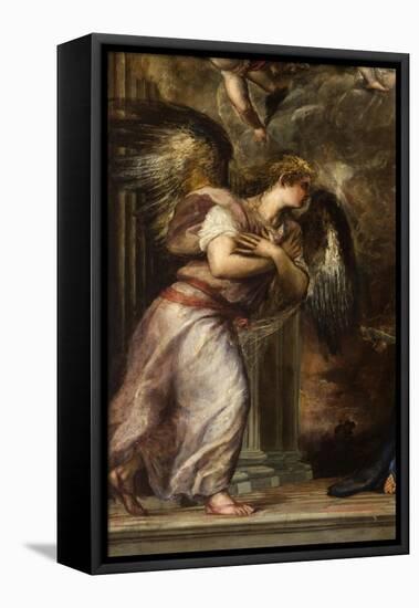 The Annunciation-Titian (Tiziano Vecelli)-Framed Premier Image Canvas