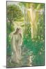 The Annunciation-Dante Gabriel Rossetti-Mounted Giclee Print