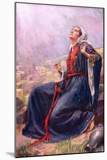 The Annunciation-Harold Copping-Mounted Giclee Print