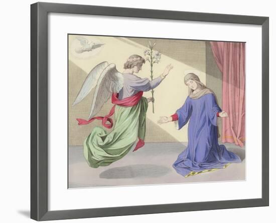 The Annunciation-null-Framed Giclee Print