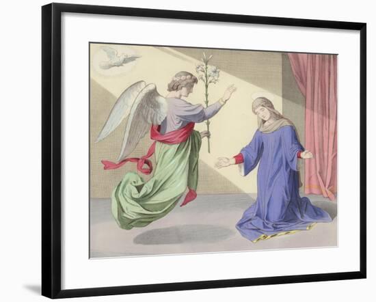 The Annunciation-null-Framed Giclee Print