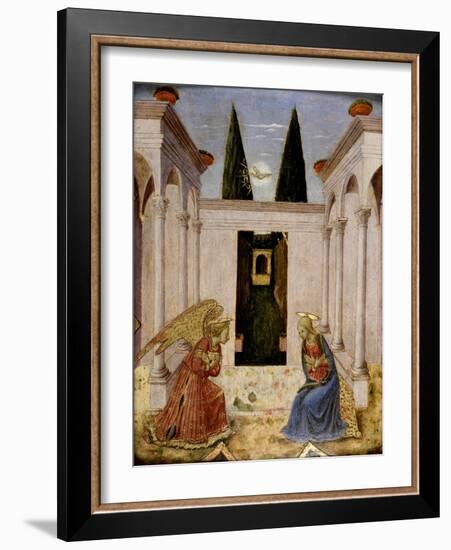 The Annunciation-Fra Angelico-Framed Giclee Print