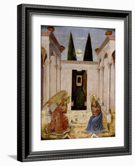 The Annunciation-Fra Angelico-Framed Giclee Print