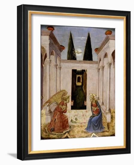 The Annunciation-Fra Angelico-Framed Giclee Print