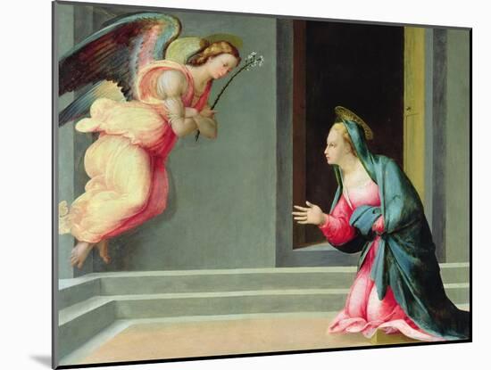 The Annunciation-Francesco Granacci-Mounted Giclee Print