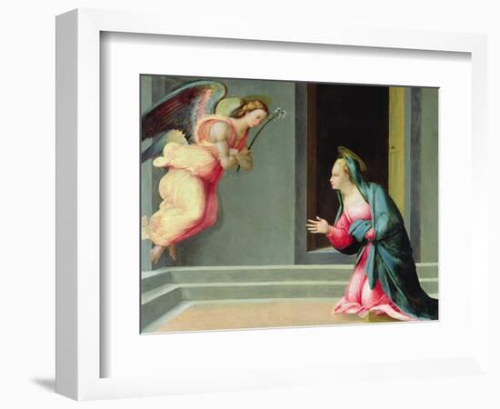 The Annunciation-Francesco Granacci-Framed Giclee Print