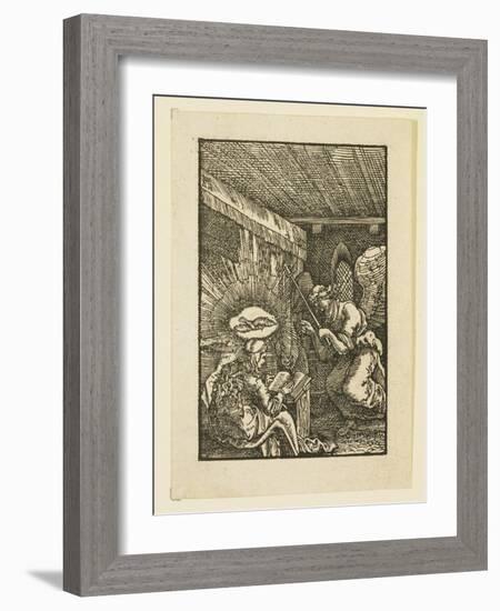 The Annunciation-Albrecht Altdorfer-Framed Giclee Print