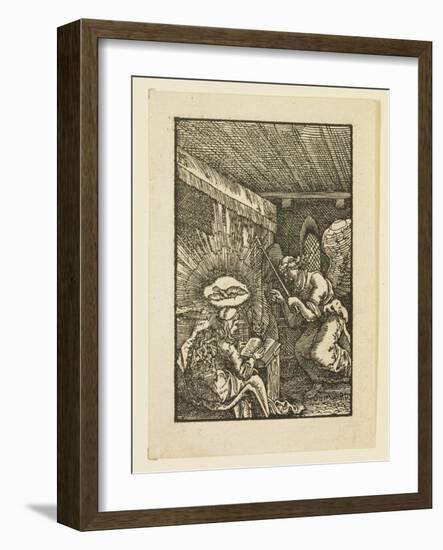 The Annunciation-Albrecht Altdorfer-Framed Giclee Print