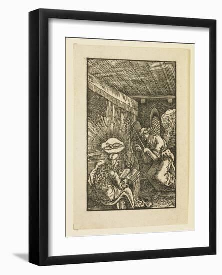 The Annunciation-Albrecht Altdorfer-Framed Giclee Print