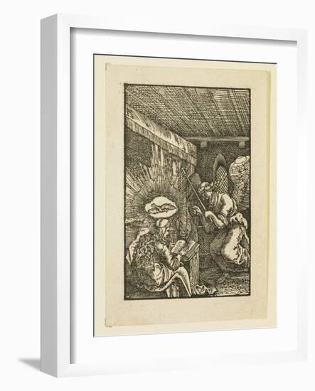 The Annunciation-Albrecht Altdorfer-Framed Giclee Print