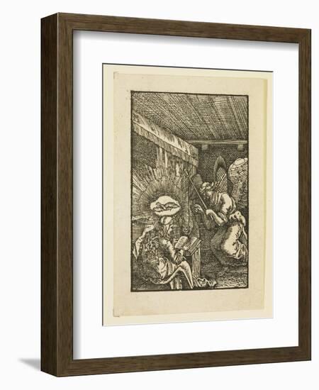 The Annunciation-Albrecht Altdorfer-Framed Giclee Print