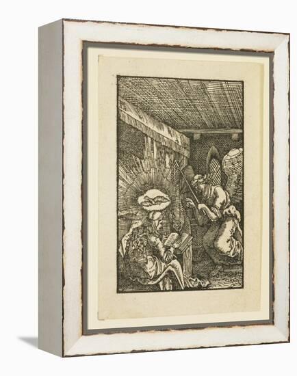 The Annunciation-Albrecht Altdorfer-Framed Premier Image Canvas