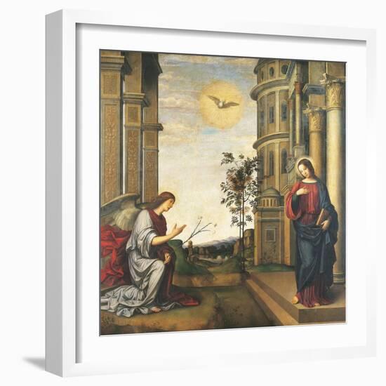 The Annunciation-Francesco Francia-Framed Giclee Print